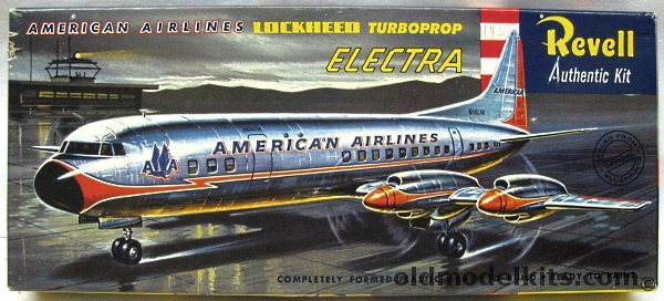 Revell 1/115 Lockheed Electra American Airlines - 'S' Kit, H255-98 plastic model kit